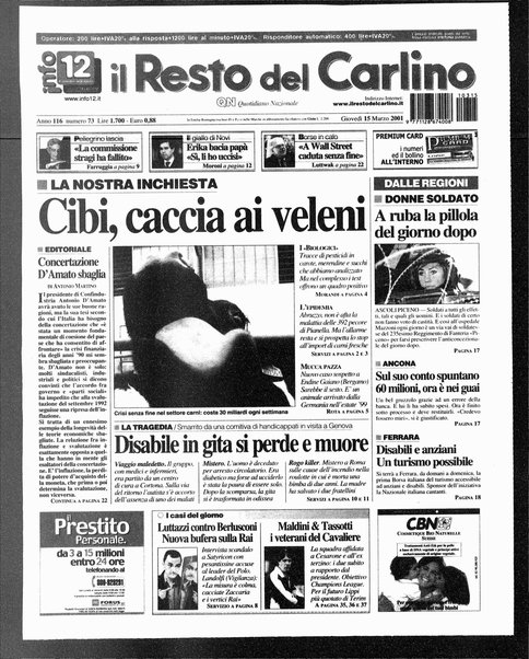 Il Resto del Carlino : giornale dell'Emilia